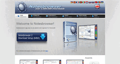 Desktop Screenshot of notesbrowser.de