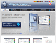 Tablet Screenshot of notesbrowser.de